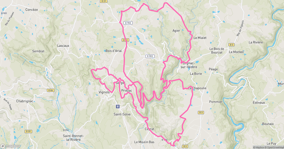 Voutezac VTT électrique