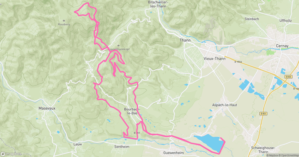 Lac de Michelbach - Thanner Hubel