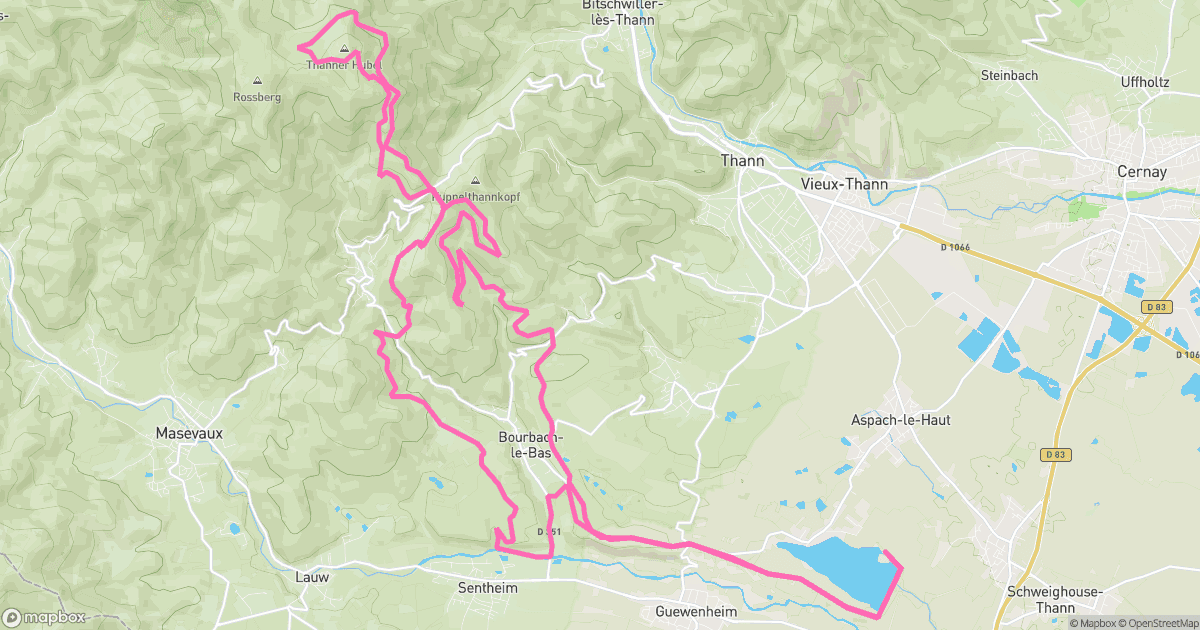 Lac de Michelbach - Thanner Hubel