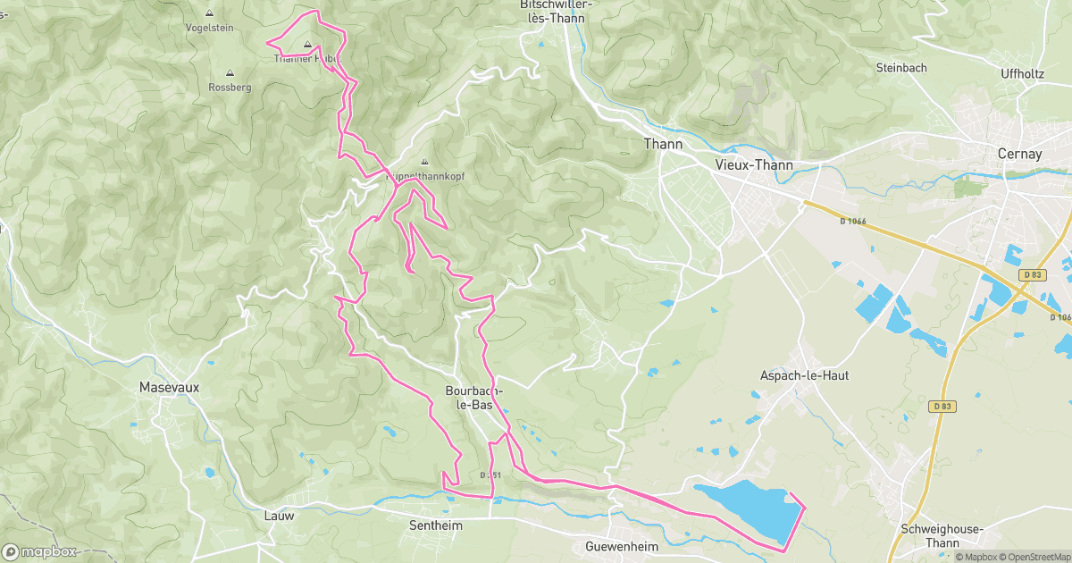 Lac de Michelbach - Thanner Hubel