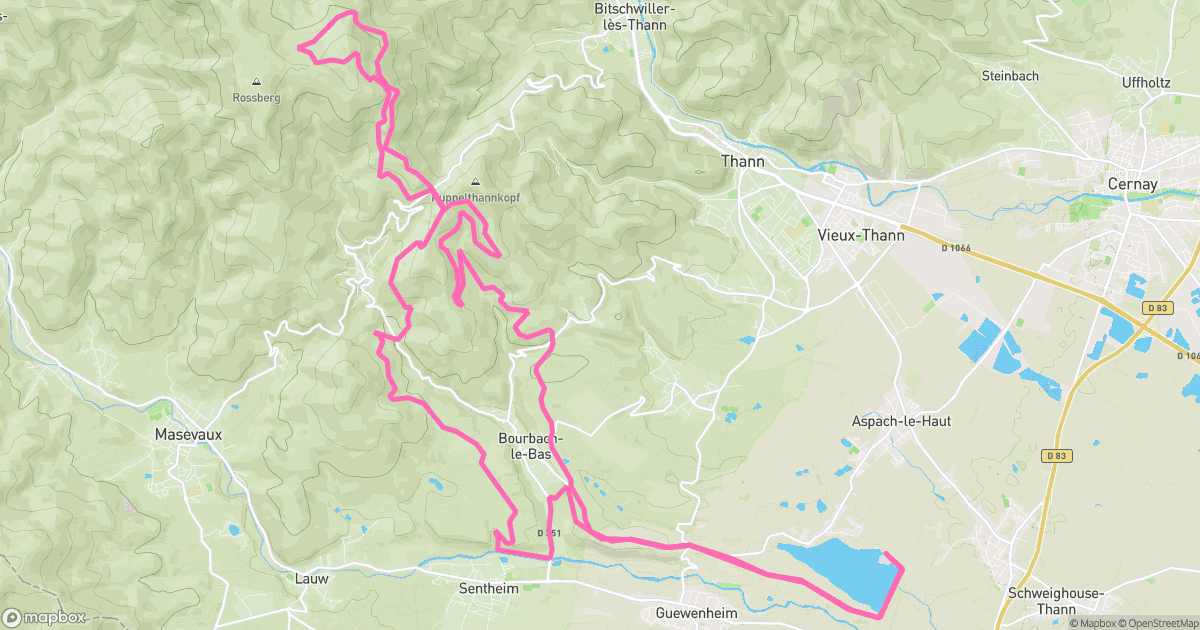 Lac de Michelbach - Thanner Hubel