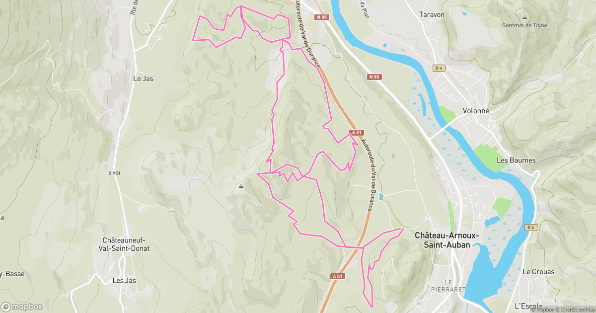 Château-Arnoux-Saint-Auban VTT électrique