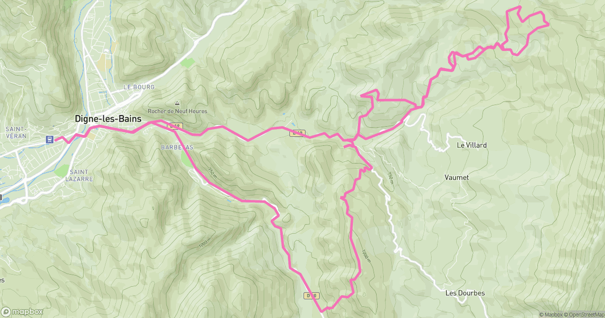 Digne-les-Bains VTT électrique